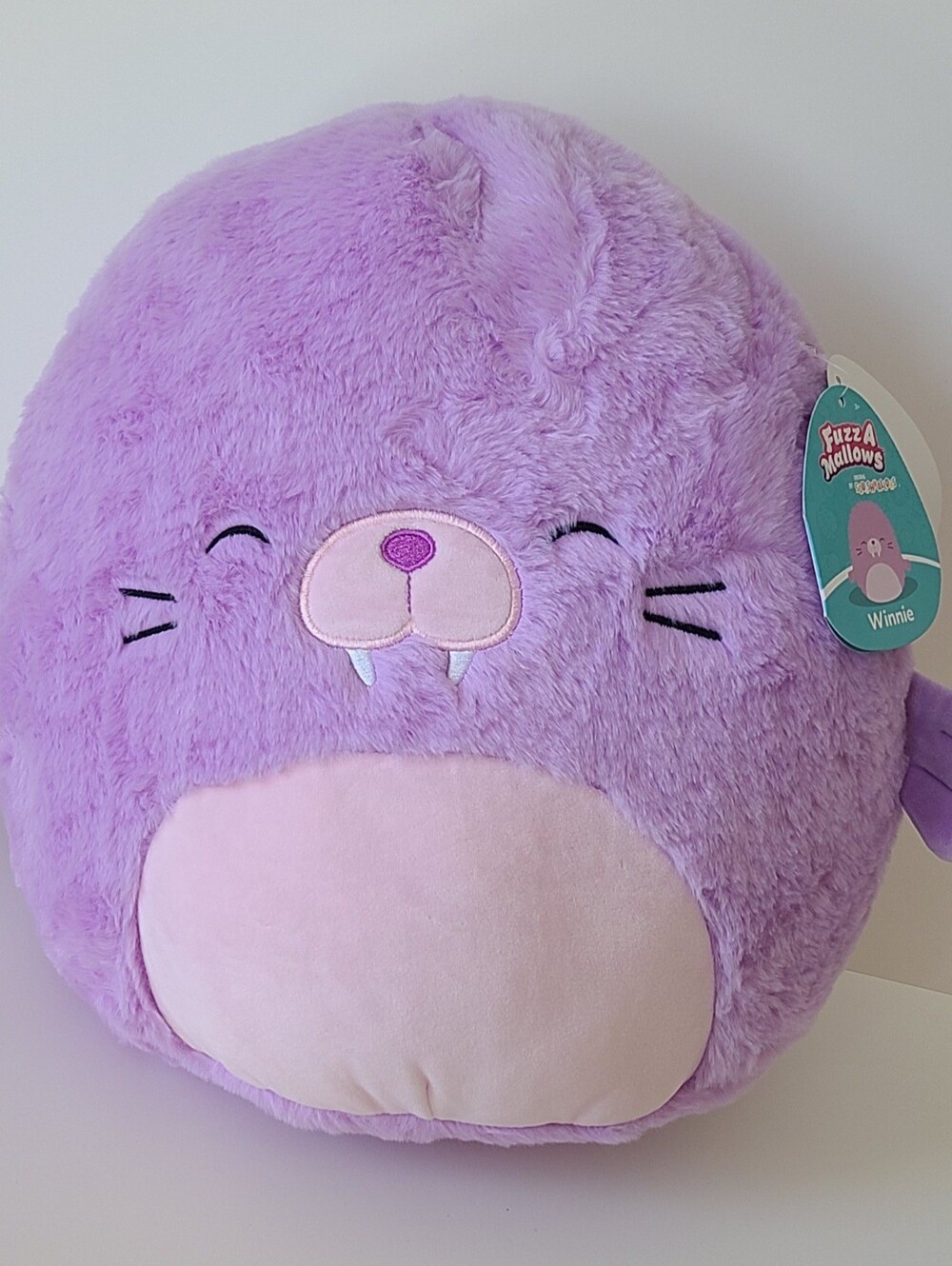 Squishmallows Winnie the Walrus Large 12 Inch Plush - NWT